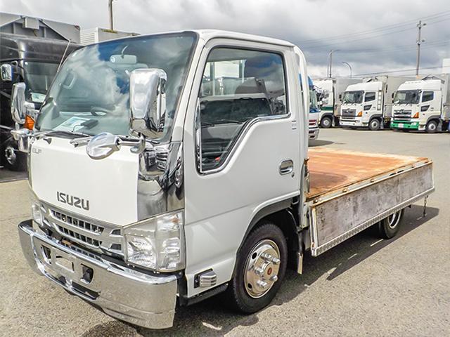 H28/3 いすゞ エルフ 平ボディ TPG-NJR85A