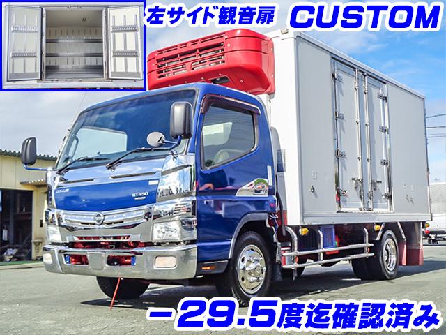 No.3270　H27　ニッサン　アトラス　冷蔵冷凍車　左サイド観音扉　低温設定　マイナス29.5度迄確認済み　CUSTOM