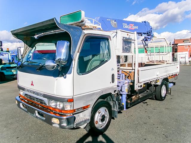 H11/9 三菱ふそう キャンター クレーン付 KC-FE662E