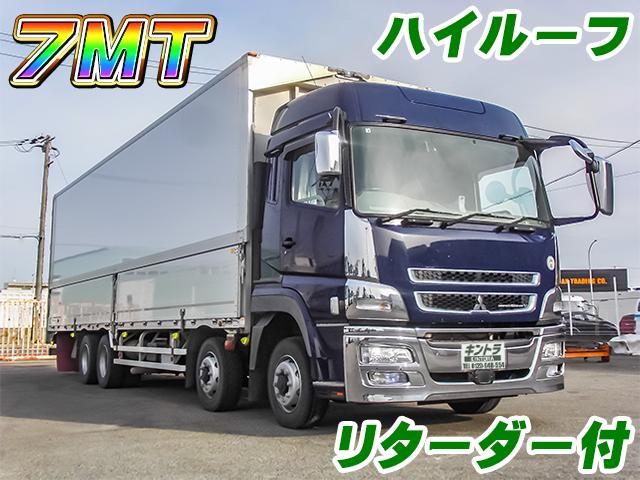 No.3489　H29　三菱ふそう　スーパーグレート　パネルウイング　4軸低床　パブコ製　7速ミッション　7MT　ハイルーフ　リターダー