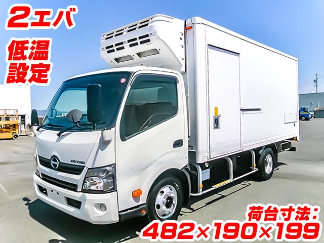 No.3811　H29　日野　デュトロ　冷蔵冷凍車　低温設定　左スライドドア　2エバ　ラッシングレール　バックモニター　6速ミッション