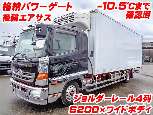 No.3916　H28　日野　レンジャー　東プレ製冷蔵冷凍車　格納パワーゲート　－30度設定　ワイドボディ　ジョルダーレール4列