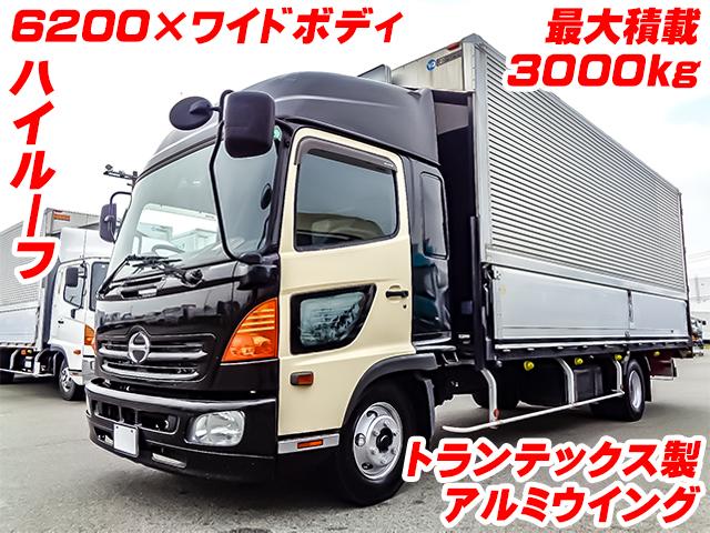 No.3931　H26　日野　レンジャー　トランテックス製アルミウイング　最大積載3000kg　ワイドボディ　ハイルーフ　ターボ車