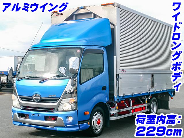 No.3941　H26　日野　デュトロ　アルミウイング　ワイドボディ　ロングボディ　メッキグリル　メッキコーナーパネル　メッキミラーカバー　6速ミッション