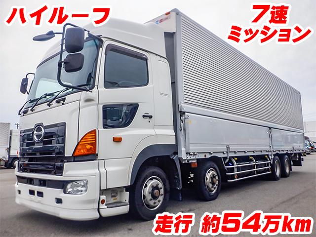 No.3949　H29　日野　プロフィア　トランテックス製アルミウイング　ハイルーフ　7速ミッション　リターダー　最大積載13,700kg