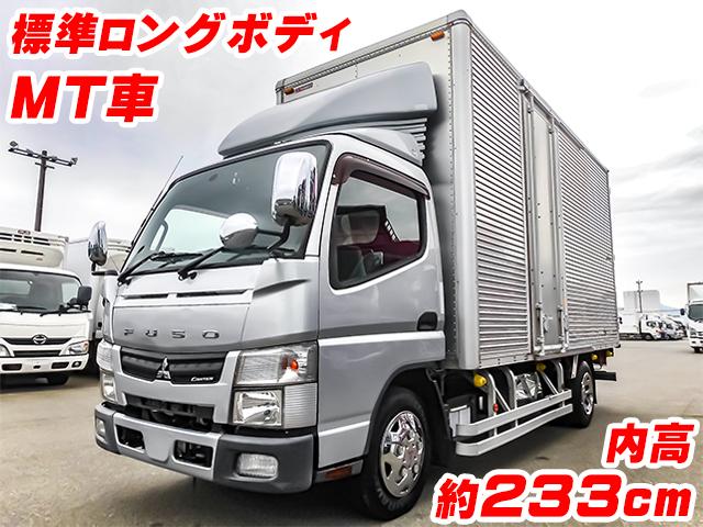 No.3994　H28　三菱ふそう　キャンター　アルミバン　TPG-FEA20　標準ロングボディ　内高約233cm　MT車