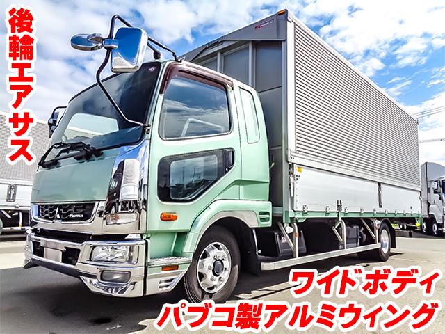 No.4034　H28　三菱ふそう　ファイター　パブコ製アルミウィング　最大積載量2900kg　ワイドボディ　後輪エアサス