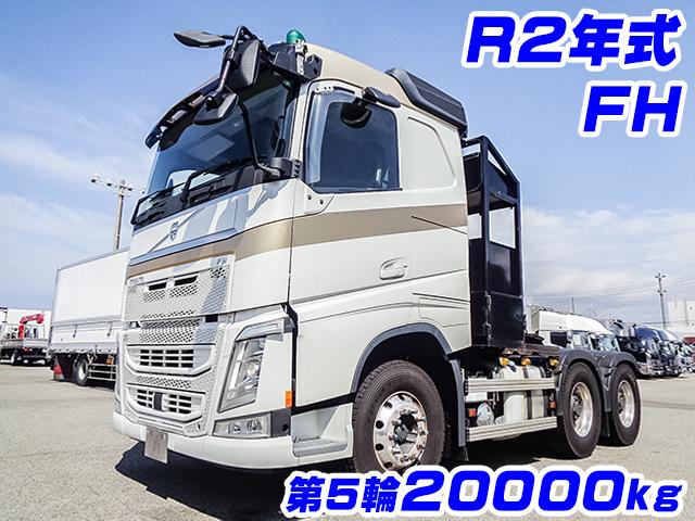 No.4042　R2　ボルボ　トレーラーヘッド　2デフ　第5輪20t　後輪エアサス　ターボ車　アルミホイール