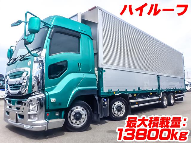 No.4109　R1　いすゞ　ギガ　アルミウイング　2PG-CYJ77C　ハイルーフ　最大積載13800kg　後輪エアサス