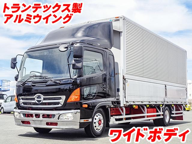 No.4115　H28　日野　レンジャー　トランテックス製アルミウイング　ワイドボディ　ラッシングレール2段　ターボ車
