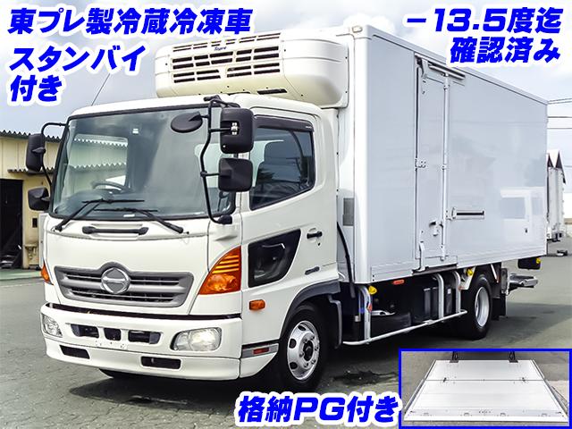 No.4180　H26　日野　レンジャー　東プレ製冷蔵冷凍車　スタンバイ付き　格納パワーゲート付き　－13.5度迄確認済み