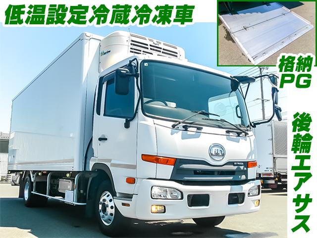 No.4197　H28　UDトラックス　コンドル　冷蔵冷凍車　トープレ　低温設定　システムフロア　ラッシングレール　格納パワーゲート