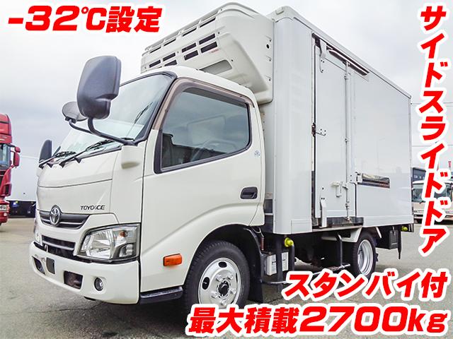 No.4211　H29　トヨタ　トヨエース　東プレ製冷蔵冷凍車　－32度設定　－12度まで確認　最大積載量2700kg　スタンバイ(コード欠)