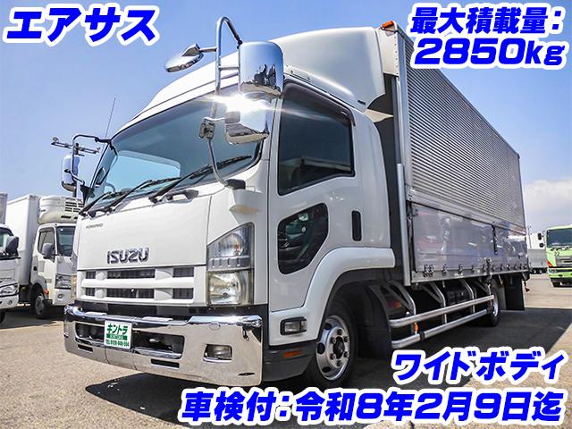 No.4240　H27　いすゞ　フォワード　アルミウイング　TKG-FRR90T2