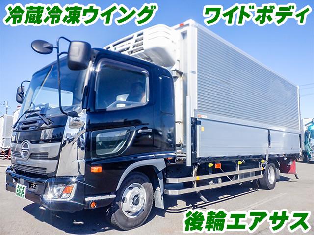 No.4269　H30　日野　レンジャー　冷蔵冷凍ウイング　箱:トランテックス製　冷凍機:サーモキング製　－25度設定(低温設定)　ワイドボディ　後輪エアサス