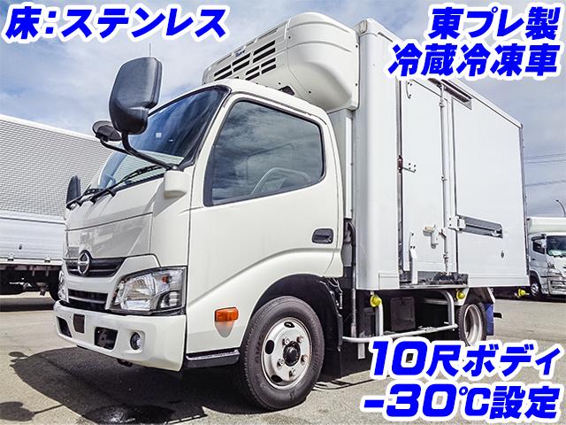No.4276　H28　日野　デュトロ　東プレ製冷蔵冷凍車　－30度設定　最大積載量2000kg　サイドスライドドア　10尺ボディ