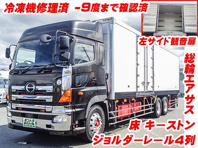 No.4295　H28　日野　プロフィア　冷蔵冷凍車　総輪エアサス　左サイド観音扉　ジョルダーレール4列　 床キーストン