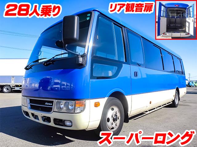 No.4355　H28　三菱ふそう　ローザ　マイクロバス　28人乗り　TPG-BE640J　スーパーロング