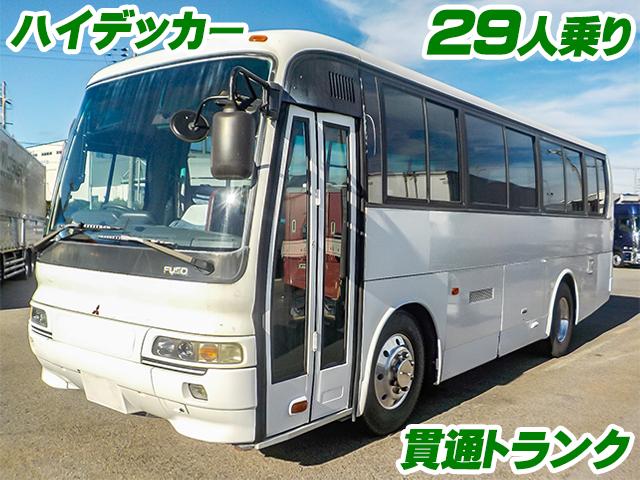 No.4362　H12　三菱ふそう　エアロバス　ハイデッカー　貫通トランク　自動折れ戸　29人乗り　A/Cサブエンジン式　リクモケ　テレビ