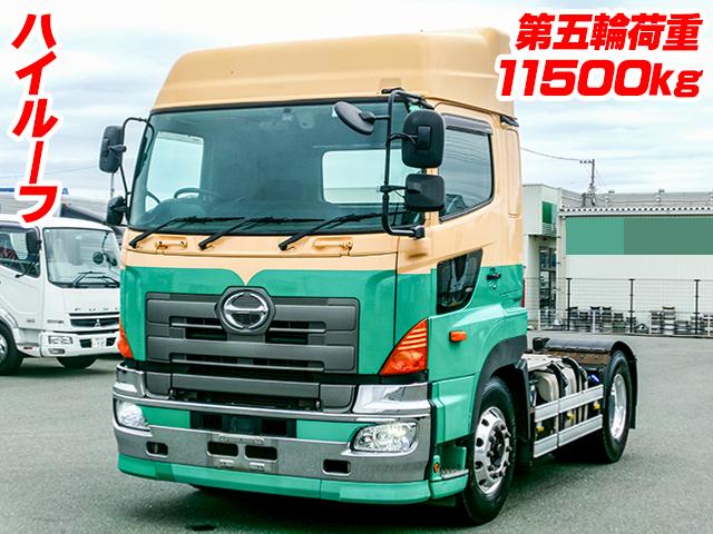No.4367　H26　日野　プロフィア　トレーラーヘッド　第五輪荷重11500kg　ハイルーフ　410ps