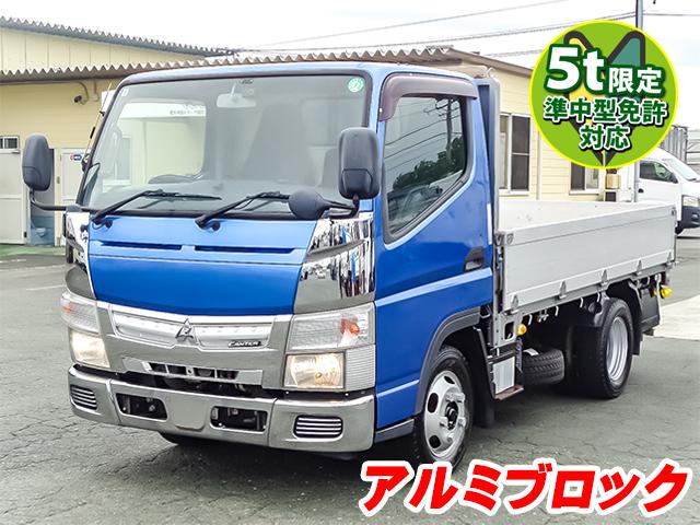 No.4388　H26　三菱ふそう　キャンター　アルミブロック平ボディ　準中型免許対応(5t限定)