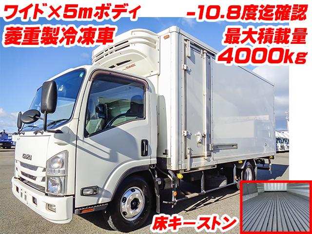 No.4582　R1　いすゞ　エルフ　冷蔵冷凍車　5ｍボディ　ワイドボディ　低温設定
