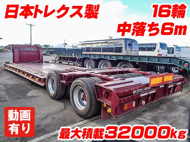 No.4585　R1　日本トレクス製重機運搬セミトレーラー　16輪　最大積載32000kg　