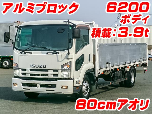 No.4616　H26　いすゞ　フォワード　アルミブロック　平ボディ　バックモニター　6200ボディ　6速ミッション