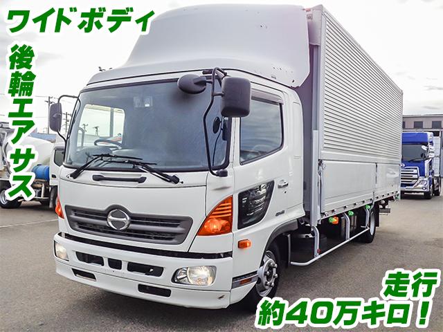 No.4697　H24　日野　レンジャー　アルミウイング　後輪エアサス　ワイドボディ