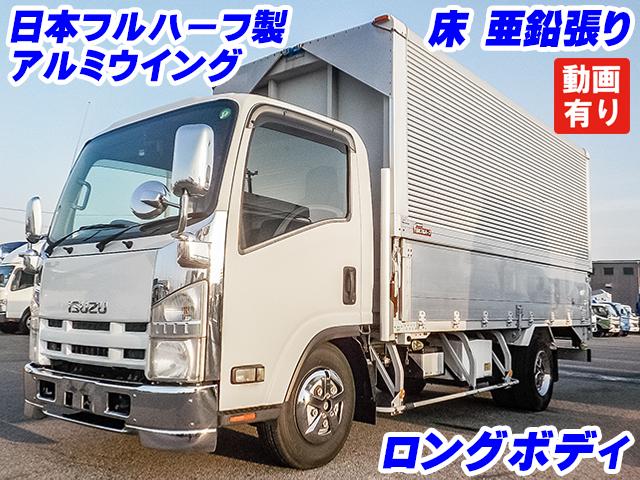 No.4723　H21　いすゞ　エルフ　アルミウイング　ロングボディ　MT車