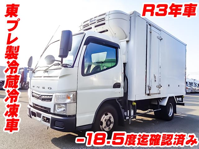 No.4728　R3　三菱ふそう　キャンター　東プレ製冷蔵冷凍車　－18.5度迄確認済み