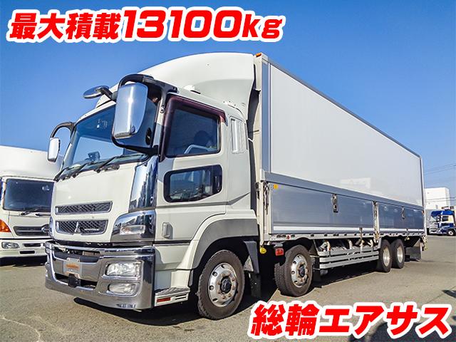 No.4757　H27　三菱ふそう　スーパーグレート　パブコ製パネルウイング　最大積載13100kg　総輪エアサス　ターボ車
