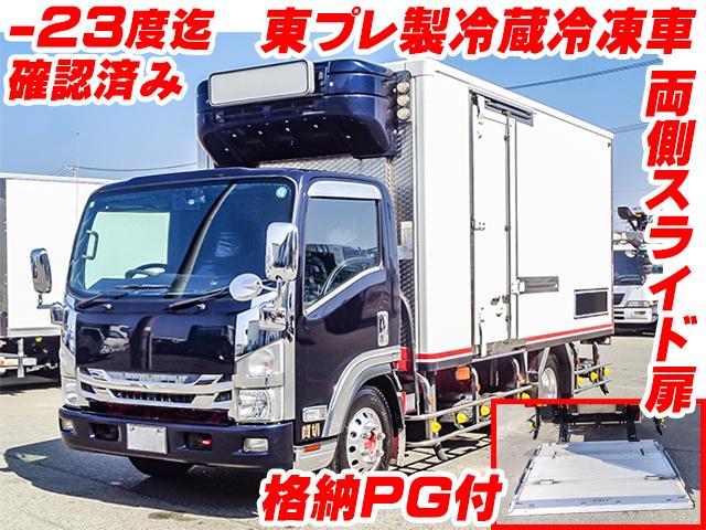 No.4760　H31　いすゞ　エルフ　冷蔵冷凍車　格納パワーゲート付　低温設定　東プレ製