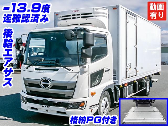 No.4768　H30　日野　レンジャー　冷蔵冷凍車　格納パワーゲート付　最大積載量2700kg　低温設定　サイド扉　システムフロア　ラッシングレール2段