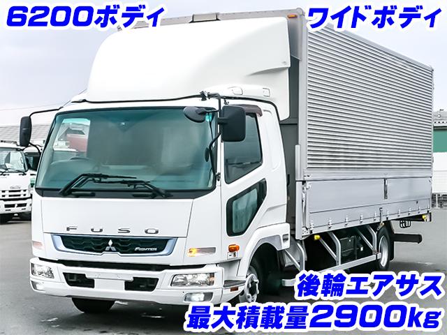 No.4771　H30　三菱ふそう　ファイター　アルミウイング　6200ボディ　ワイドボディ　最大積載量2900kg　6速MT
