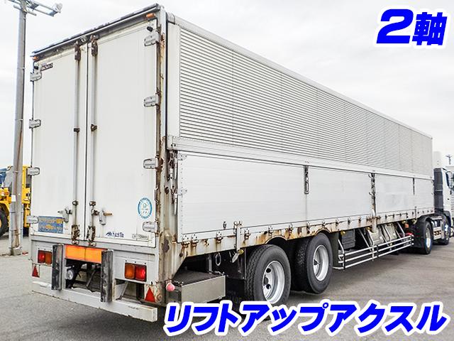 No.4935　H19　日本ﾌﾙﾊｰﾌ　アルミウイングセミトレーラー　２軸リフトアップアクスル