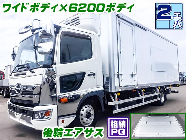 No.4946　H31　日野　レンジャー　東プレ製冷蔵冷凍車　－30度設定　極東開発製格納パワーゲート　ワイドボディ　後輪エアサス　サイドドア　2エバ
