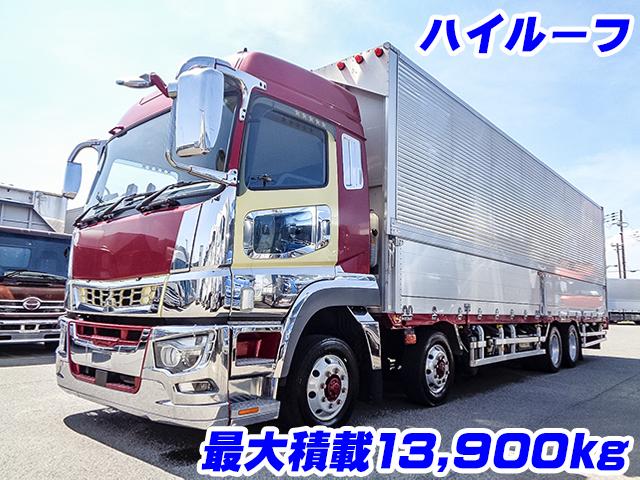 No.5007　R2　三菱ふそう　スーパーグレート　トレクス製アルミウイング　ハイルーフ　最大積載13,900kg　アルミホイール　蝶番ステンレス　後輪エアサス