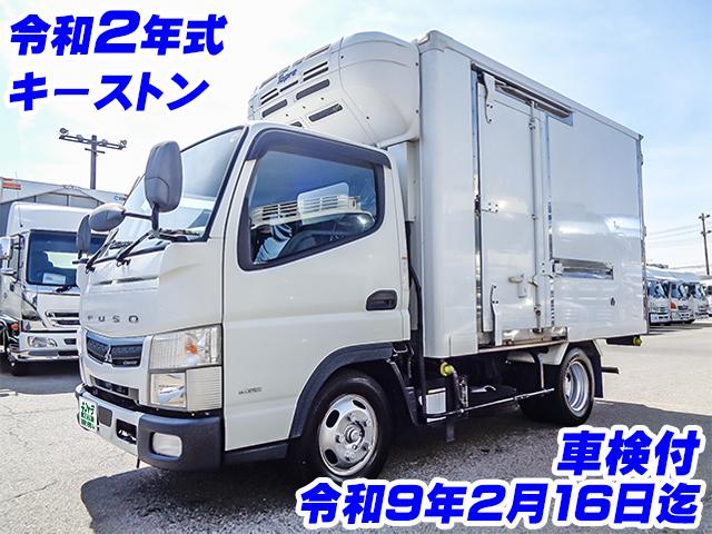 No.5010　令和2年式　三菱ふそう　キャンター　冷蔵冷凍車　中温設定　チルド　キーストン　サイド扉　車検付き