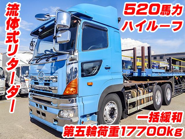 No.5032　H30　日野　プロフィア　トレーラーヘッド　第五輪荷重17700kg　ハイルーフ　一括緩和