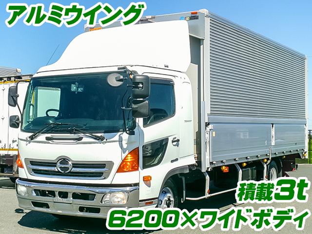 No.5066　H26　日野　レンジャー　アルミウイング　6200ボディ　ワイドボディ　6速ミッション　メッキフロントバンパー　メッキグリル　3000kg