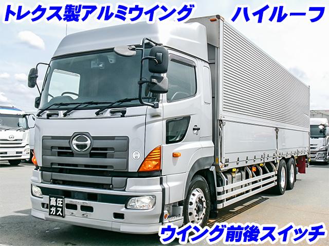 No.5067　H28　日野　プロフィア　トレクス製アルミウイング　ハイルーフ　ウイング前後スイッチ