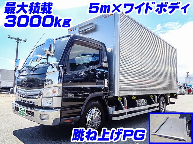 No.5080　H28　三菱ふそう　キャンター　パブコ製アルミバン　最大積載3000kg　5mボディ　ワイドボディ　パワーゲート