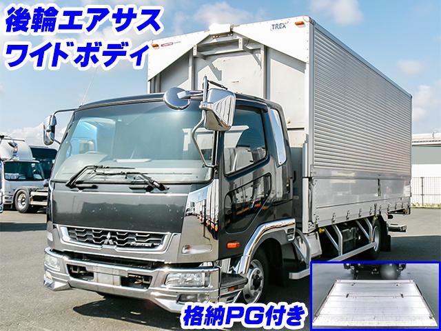 No.5155　H27　三菱ふそう　ファイター　アルミウイング　後輪エアサス　格納パワーゲート付き