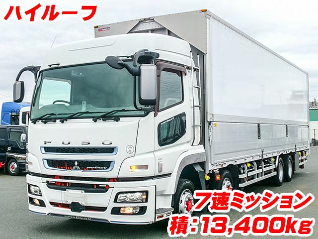 No.5159　H29　三菱ふそう　スーパーグレート　パネルウイング　ハイルーフ　後輪エアサス　7速ミッション　バックモニター　ラッシングレール