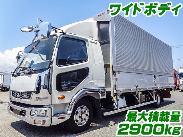 No.5169　R2　三菱ふそう　ファイター　アルミウイング　ワイドボディ　最大積載量2900kg　ラッシングレール2段
