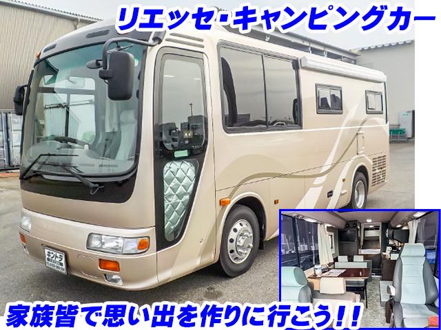 No.5182　H22　日野　リエッセ　キャンピングカー　10人乗り　距離浅