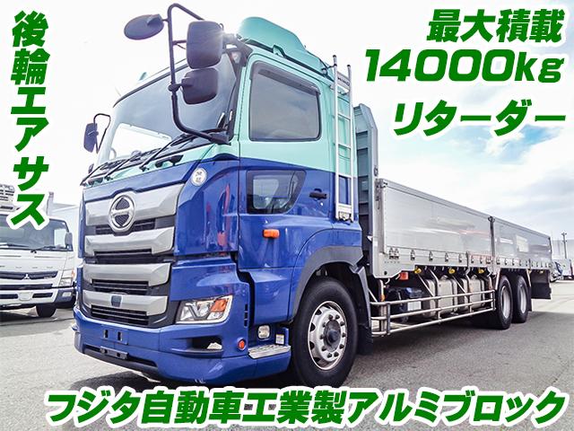 No.5193　R1　日野　17プロフィア　アルミブロック　最大積載14,000kg　内フック