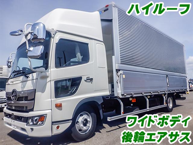 No.5205　H30　日野　レンジャー　トランテックス製アルミウイング　ハイルーフ　ワイドボディ　後輪エアサス　内フック　ラッシング2段