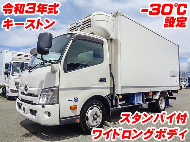 No.5216　Ｒ3　日野　デュトロ　東プレ製冷蔵冷凍車　最大積載2000kg　ワイドロングボディ　スタンバイ　－30度設定　キーストン